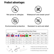Uworld Minimalist Designer 18K Gold Color Plated Angel Wings Open Rings Trendy Waterproof Stainless Steel Jewelry кольцо женское