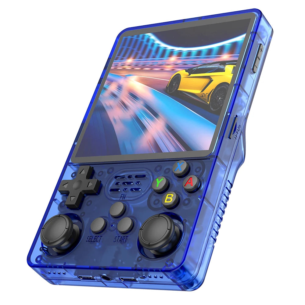 R36 PLUS Handheld Console — 20,000+ Games on a 4" Big Screen