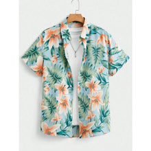 Hawaiian Shirt Man Print Casual Thin Beach Slim Fashion Shirt High Quality Luxury Black Social Vintage Funny Oversized Clothes