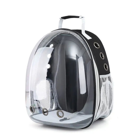 Pet carrying bag space  Space capsule dual-shoulder backpack  Breathable transparent backpack  Cat and dog transportation bag