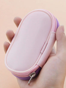 10pcs Pink Makeup Brush Set for Beginners Mini Portable Foundation Eyeshadow Brushes with Crystal Handle Includes Brush Pouch