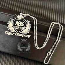 Custom Company Club Logo Necklace Custom Men's 304L Stainless Steel Necklace Employee Member High-end Powerful Gift Anti Allergy