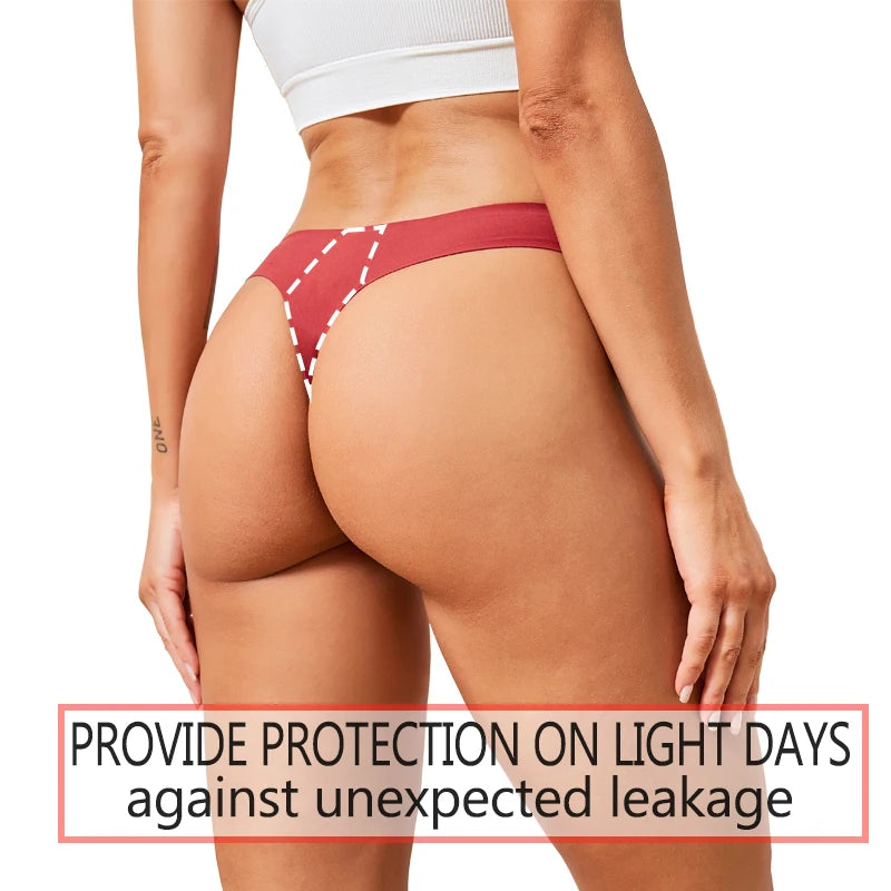 1Pcs Menstrual Briefs For Women Period Cycle Underwear Viscose Bamboo Cotton Panties 4-Layer Absorbent Leakproof Lady Lingerie