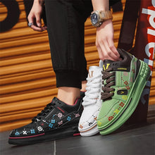Sneaker Casual Men Designer Easy Matching Board Shoes Fashion Microfiber Leather Breathable Height Increased Flat Platform Shoes