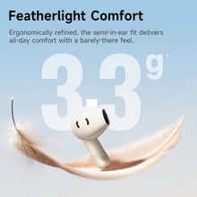 Baseus Bass BS2 Lite True Wireless Earbuds Bluetooth 6.0 Semi-in-Ear Earphones 2-Mic AI ENC 40H Playtime IP55 SuperBass Ear buds