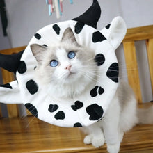 Soft Kitty Recovery Collar Sponge Flannel Cat Cosplay Elizabethan Collar Anti-licking Cute Dog Protective Neck Cone Stop Licking