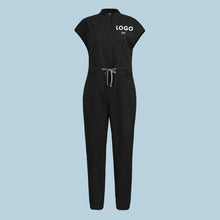 New Medical Scrubs Jumpsuits Short Sleeve Nursing Workwear Uniforms Women Lab Pet Doctor Scrub Hospital Workwear Customized Logo