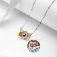 Custom Photo Camera Necklace Personalized Picture Projection Necklace Customized Photo Necklaces Jewelry Gifts for Women Lover