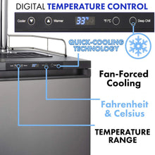 Kegerator and Beer Fridge Cooler Dispenser Machine