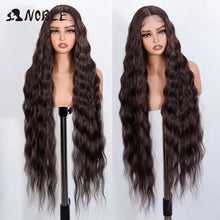 Noble 36 Inch Lace Front Wig Body Wave Ombre Blonde Cosplay