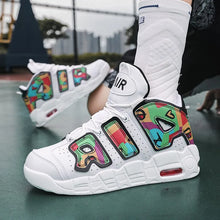 Men's Brand Palm Air Cushion Basketball Boots Basket Casual Mid-Top Trendy Designer Outdoor Sports Sneakers Large Size Men Shoes