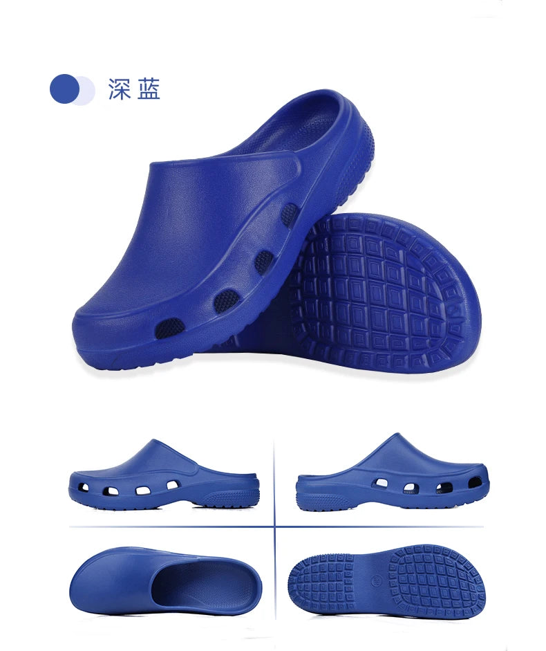 Medical Scrub Clogs Nurse Garden Shoes Arch Support House Slippers Sandals Breathable Slip On Indoor Outdoor Doctor Clogs X03