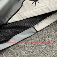 2026 New  RHUDE Men's Print Casual Shorts Loose Fit Nylon Drawstring Basketball Street Beach Shorts with Pockets Fast Delivery