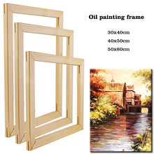 Canvas Frame Wooden Frames Wooden Photo Oil Painting Canvas Diamond Painting Frames Wall Art Canvas Diy Poster Drop Shipping