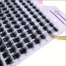 Extensions de cils MIAOJIE DIY en bouquets, 0,07 mm, courbure D, mélange de 9 à 16 mm, extensions de cils naturelles, courbure DD, outil de maquillage pour bouquets de cils personnalisés