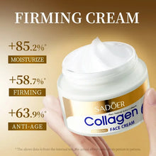 SADOER Collagen Firming Face Cream Skincare Moisturizing Hydrating Beauty Face Creams Faical Cream Beauty Face Skin Care Product