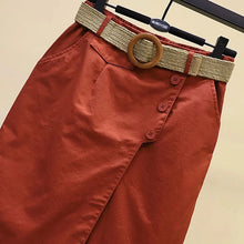 Pants Skirt for Women Shorts Summer Wide Leg Blue High Waist Straight-legged  Pockets Woman Short Black Korean Fashion Culotte