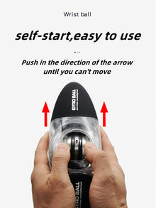 Autostart Gyro Power Ball with Color LED Light Hand Strengthener Wrist Exerciser for Grip Strength Muscle Relaxation Gyroscope