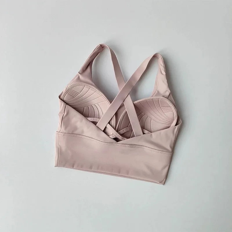 Shockproof High Impact Breathable Sports Bra For Women