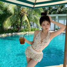 2pcs NEW High Waisted Bikini Sets for Women Tummy Control Sweet Swim Skorts Sexy Comfortable Women Swimwear Set Beach Vacation