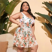 Plus Size High Waist Push Up Tummy Control Bikini Set