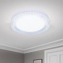 Modern Ultra Thin Crystal Ceiling light Round Ceiling Home Lamp Cool White Suitable for Balcony Kitchen Bedroom Light AC85-260V