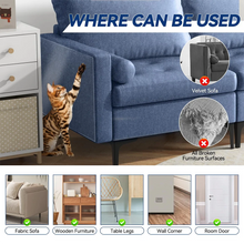 Cat Scratch Deterrent Tape Furniture Protectors From Cats Transparent Self-Adhesive Pet Training Tape for Sofa Furniture Sticker