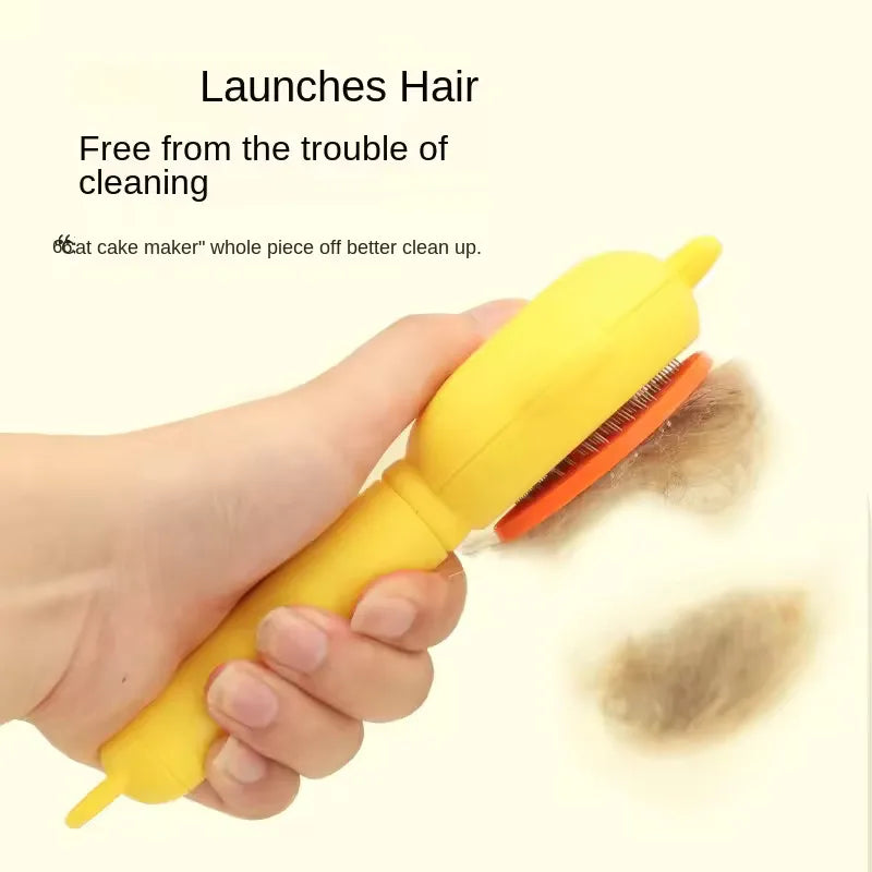 Pet Comb Cat Combing Special Rabbit Ear Comb To Floating Hair Needle Comb Pet Comb Easy Hair Removal And Massaging Brush