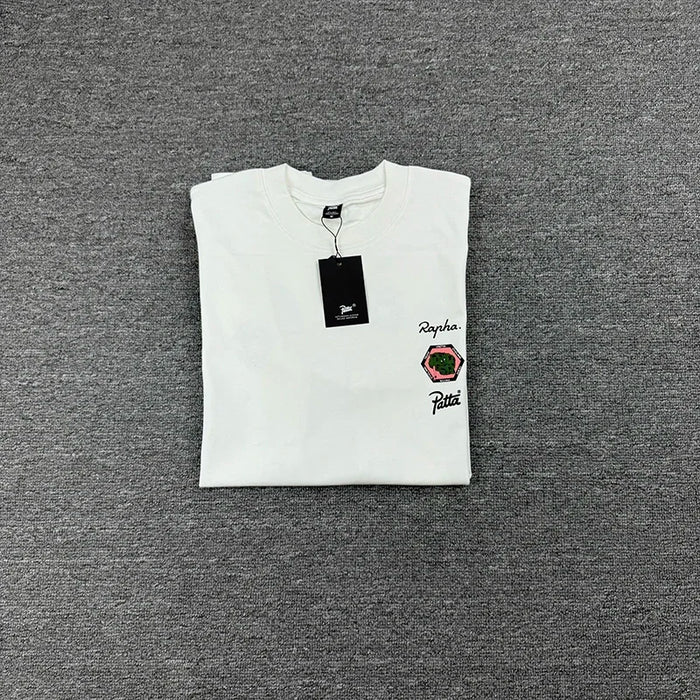 New Arrival Patta Tshirt American Street Style with Palm Tree Star Print Man Short Sleeve Tops