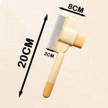 Bestseller Self Cleaning Pet Grooming Brush Dematting Comb Anti Shedding Remove Loose Hair Dog Cat Row Comb Removes