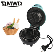 Multifunction Mini Waffle Bowl Maker Fruit Salad Ice cream bowl Baking pan Egg Tart Dessert Biscuit Roaster Double side heating