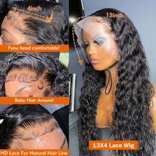 40 42 Inch Curly Lace Front Human Hair Wigs For Black Women Pre Plucked Transparent 13x4 Deep Wave Frontal Wig 13x6 Hd Lace Wig