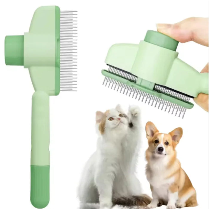 Peigne pour chat, brosse d'épilation pour chat et chien, nettoyant pour poils, fournitures de beauté et de nettoyage universelles pour animaux de compagnie.