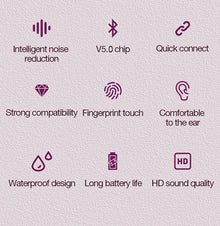 Original Thinkplus Wireless Bluetooth Earphones ANC Noise Reduction Earbuds HD Mic Call Gamer Headsets LED Touch Screen Control