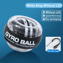 Wrist Power Hand Ball Auto-Start Grip Ball Strengthener Gyroscopic Arm Gyro Hand Ball Home Fitness Forearm Exerciser