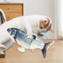 Jouet pour chat et chien en forme de poisson, rechargeable par USB, simulateur de poisson électrique, jouet interactif pour le dressage, le nettoyage des dents et la mastication des animaux
