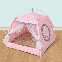 Cat Tent Cute Princess Cat Bed Cat Torn Flower Tent Foldable Cat Tent Four Season Universal Pet Supplies Pet Mosquito Net Winter