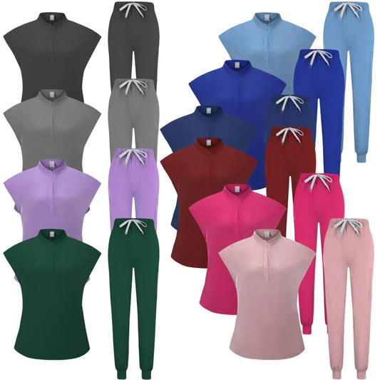 New Medical Lab Coat Surgical Uniform Hospital Dentist Clinic Salon Pharmacy Pet Suit Scrubs Lab Coat Nurse Uniform Spa Uniform