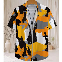 2026 Casual Men's Shirts Shirts For Man Loose Menswear Clothing All-match Printed Short Sleeves Holiday Vacation Daily Beachwear