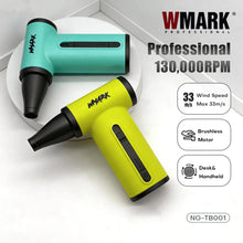 WMARK Vacuum Cleaner Powerful Dust Blower Cordless Hair Dryer 130000 RPM Brushless Motor Travel Outdoor Home Appliance NG-TB001