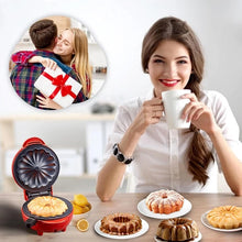 Mini Cake Maker Double-Sided Heating Portable Bundts Cake Maker Electric Cupcake Maker For Breakfast Snacks EU Plug