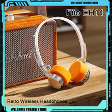 In Stock FiiO EH11 Retro Wireless Headphones Small HIFI Over-Ear Design Headset Lightweight Mechanical Shell Bluetooth Headphone