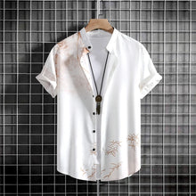 Simple Men'S Shirt 3d Printed Retro Fashion Top Loose Oversized Wear Every Day Casual Short Sleeved Shirt Comfort Men'S Clothing