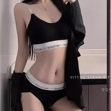 Sports Style Thin Underwear Set with a Collection of Accessory Breasts, No Steel Ring Underwear, And Two-Piece Underwear