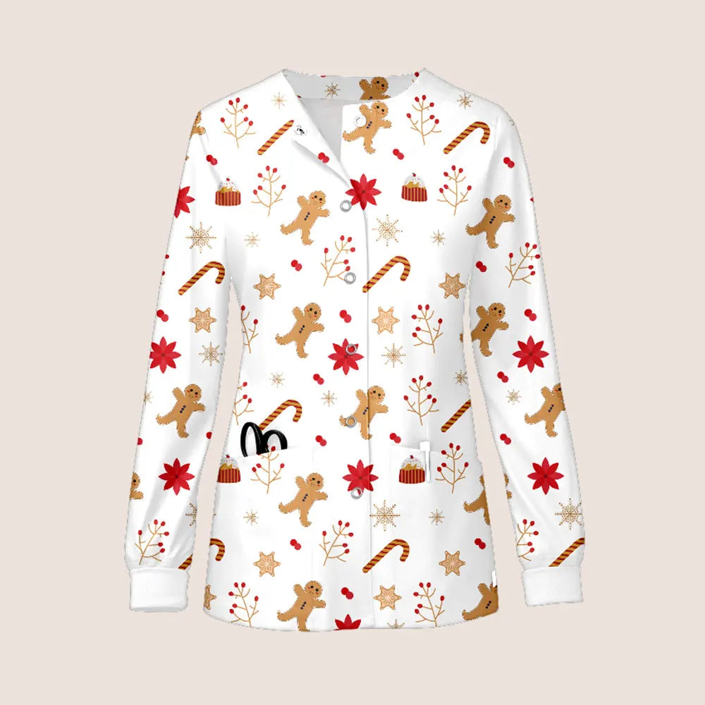 Women Men's Coat Medical Surgical Work Jacket Hospital Uniform Dentist Clinic Outwear Pharmacy Pet Shop Work  Nurse Uniform
