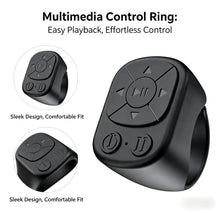 Scrolling Ring Remote Control Is Suitable for Iphone, iPad Bluetooth Page Turning Ring Roller