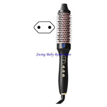 K1AD Multi Function Hair Brush For Straightening And Curling Volumizing Dry Or Wet Hair ABS Material Lightweight Design