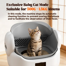 Pokpaw CL23 Automatic Cat Litter Box App 72L Large Capacity with Kitten Mode – Quiet Smart Litter Box Travel Cat Toilet Supplies