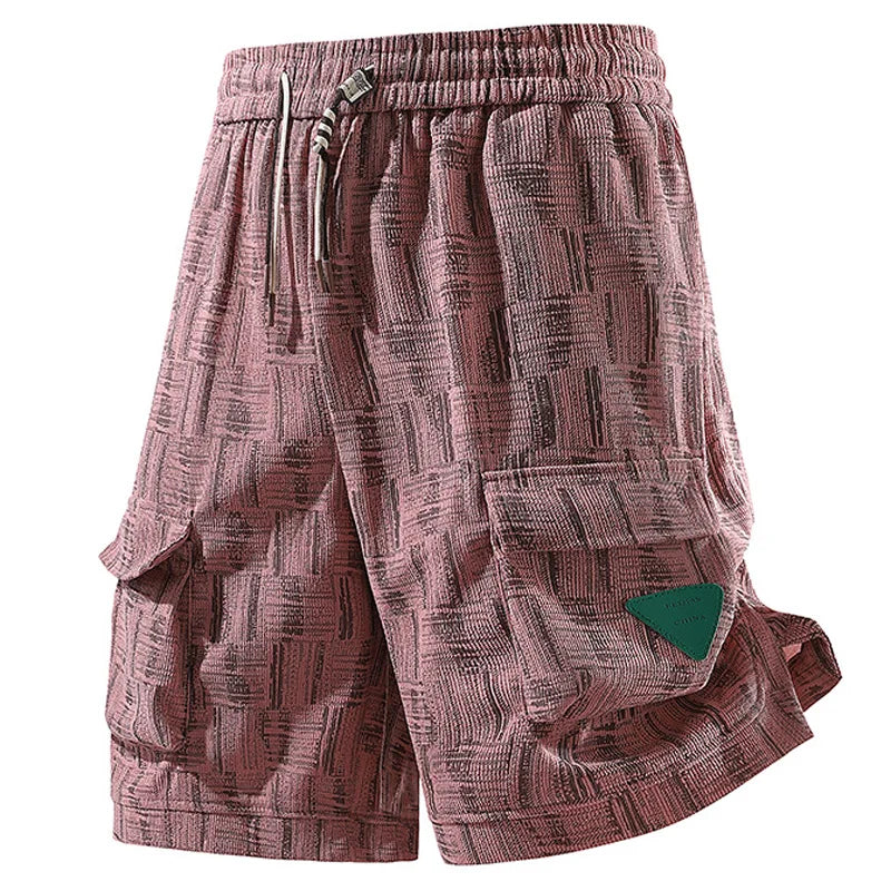 Plus Size 7XL 8XL High street Summer men's casual cargo Shorts hommes Gym Outwear bermudas masculina running shorts Men clothes