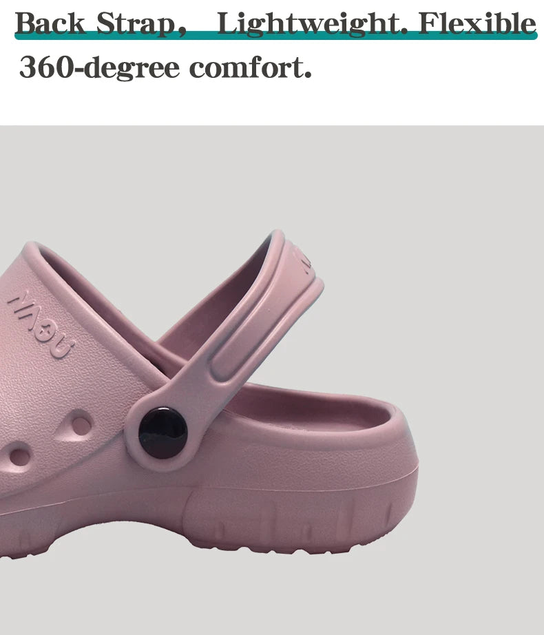 Doctor Scrub Clogs Light Nurse Slippers Medical Shoes Non-slip Dentist Surgical Shoes Soft Pet Hospital Scrub Clogs X09-05